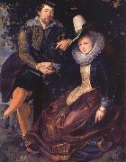 Peter Paul Rubens Rubens with his First wife isabella brant in the Honeysuckle bower USA oil painting reproduction